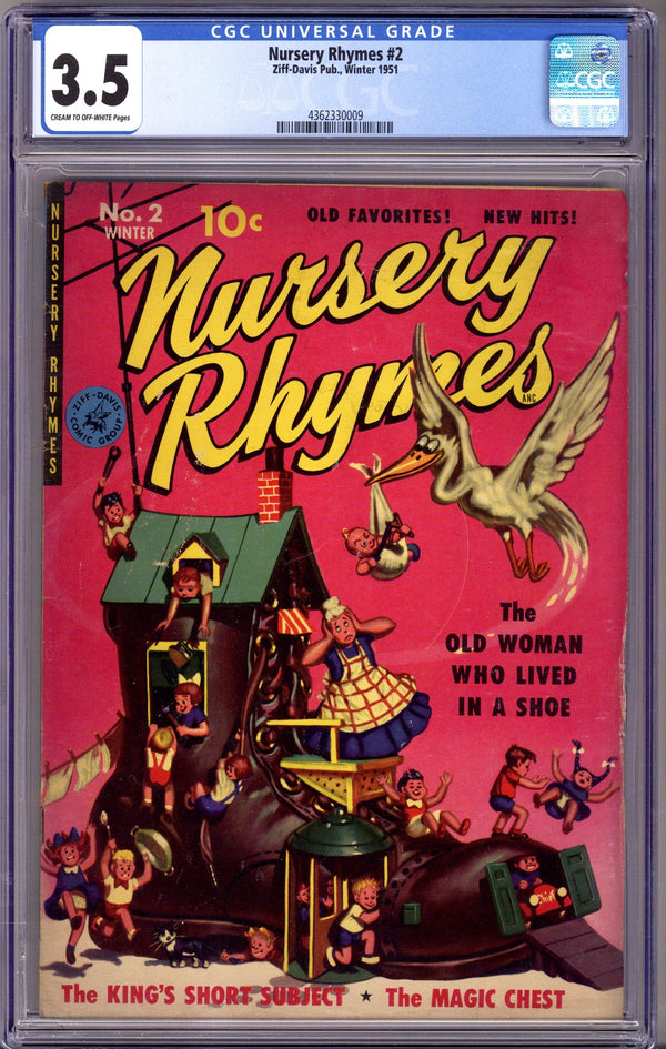 Nursery Rhymes 2 CGC 3.5 (VG-) (1951)