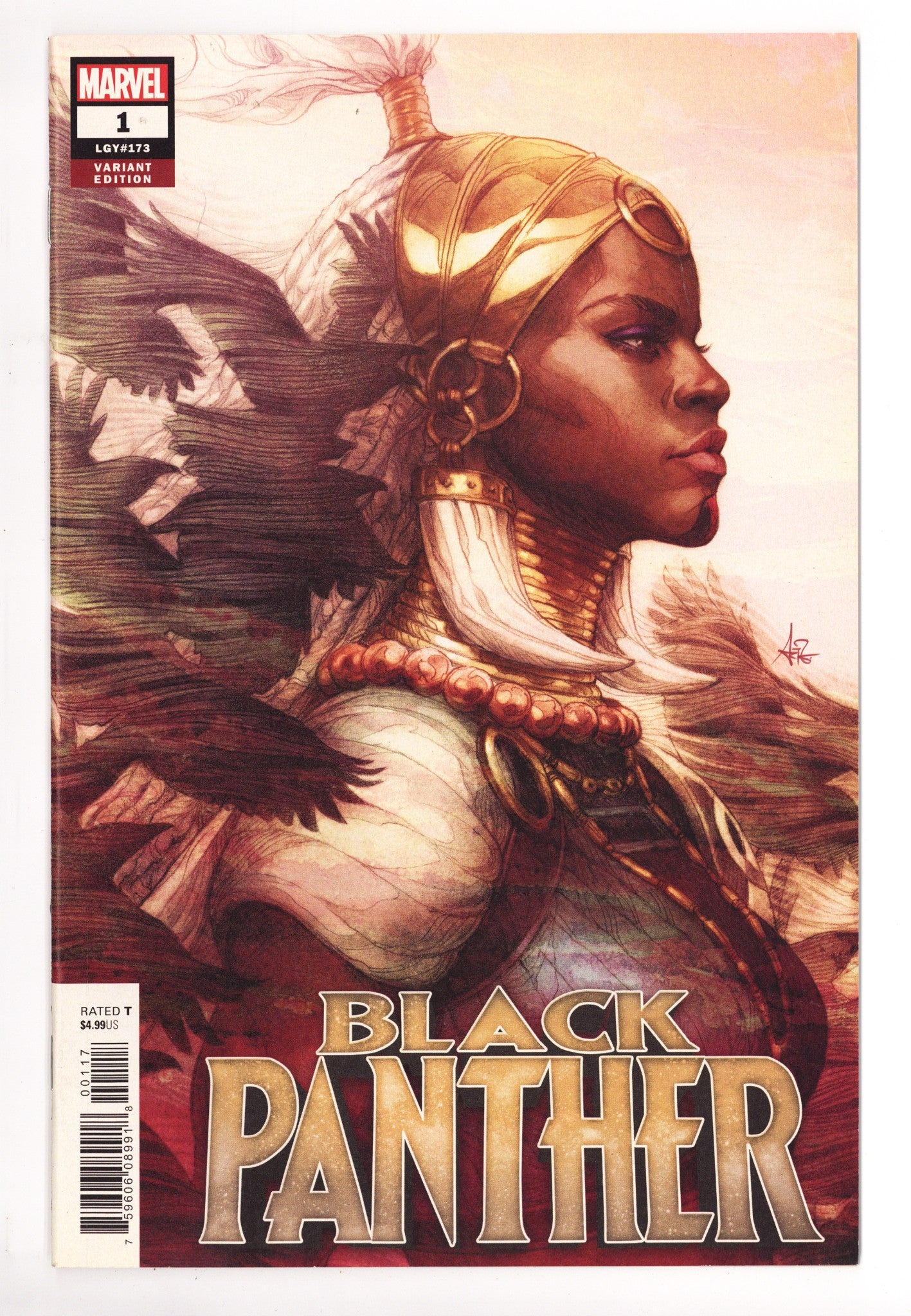 Black Panther Vol 6 1 (173) High Grade (2018) Artgerm Variant 
