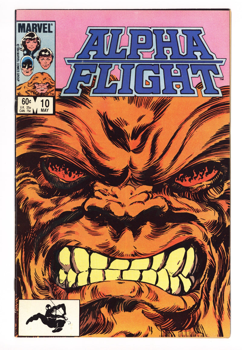 Alpha Flight Vol 1 10  Mid Grade   (1984)        