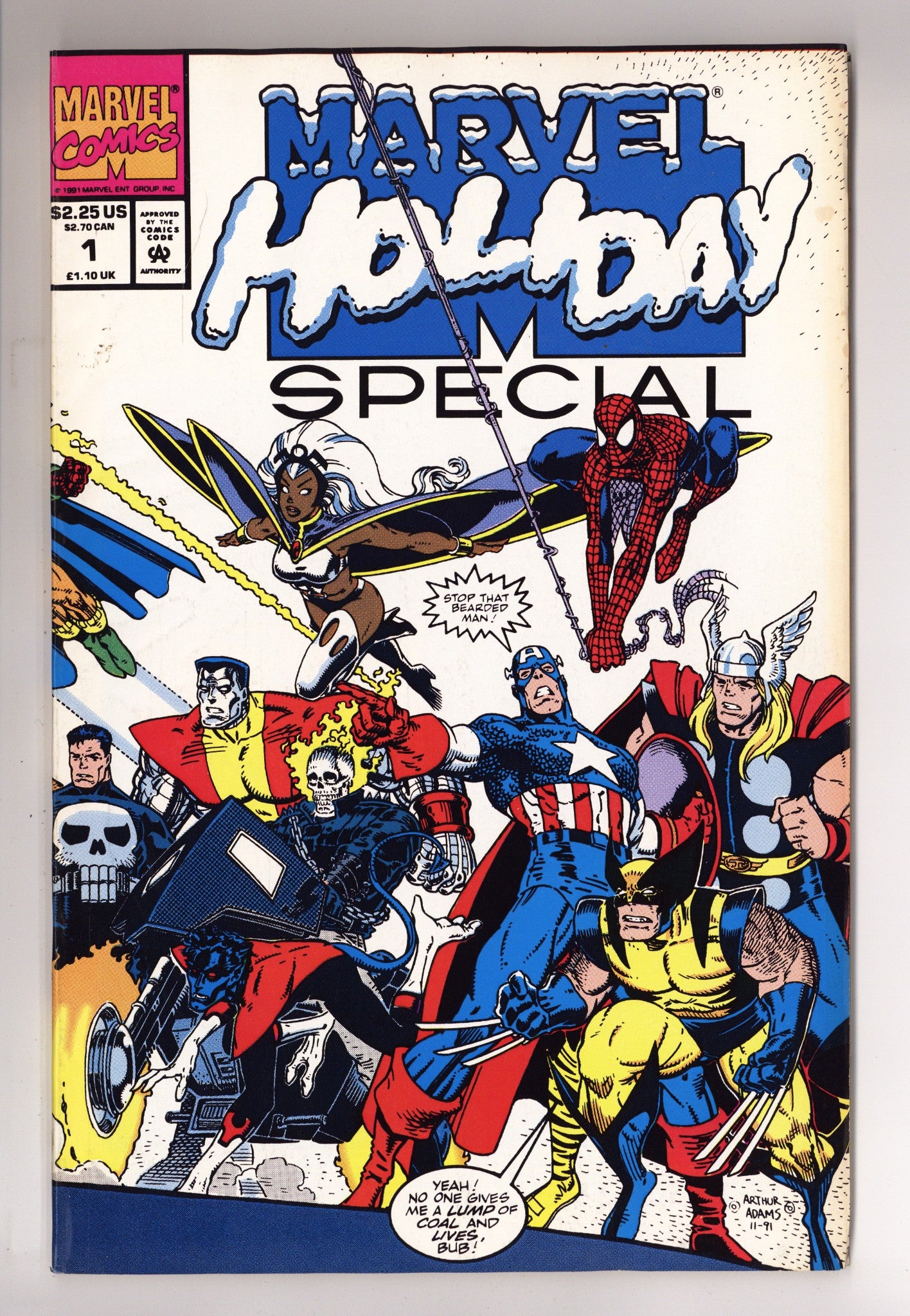 Marvel Holiday Special 1 Mid Grade (1991) 