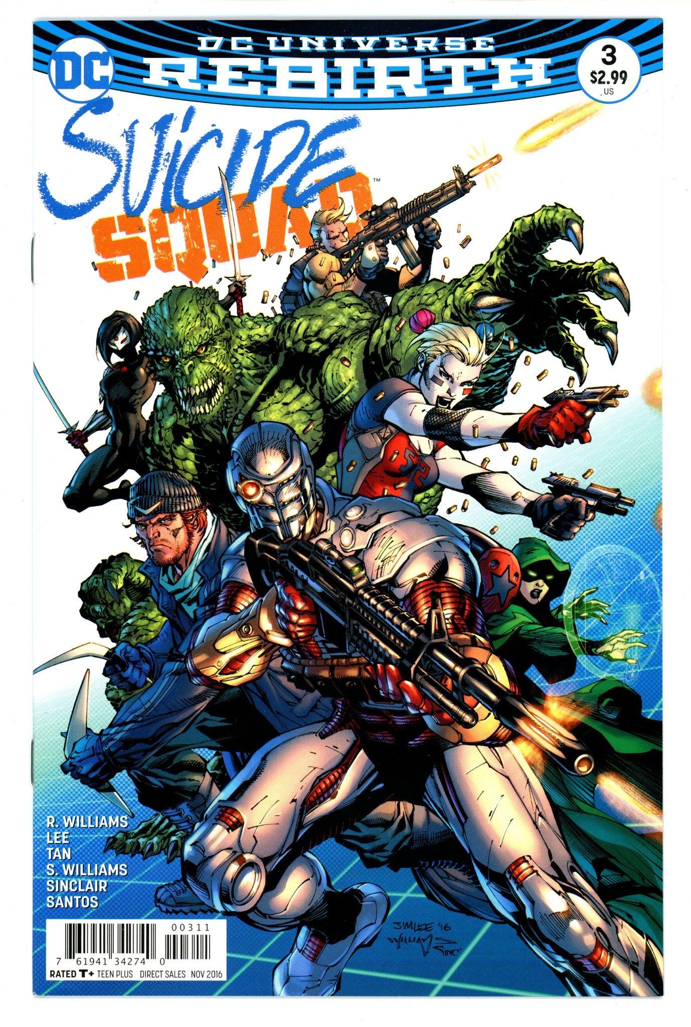 Suicide Squad Vol 4 3 High Grade (2016) 