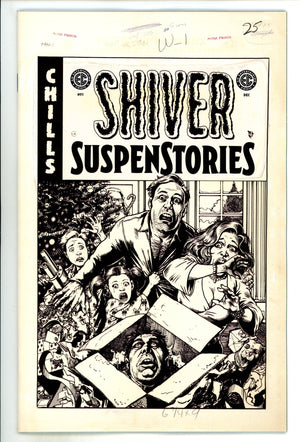 EC Shiver Suspenstories 1 Robertson B&W Incentive Variant NM (2024)