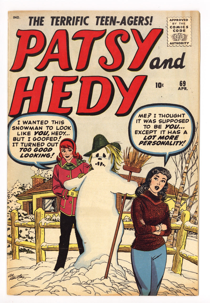 Patsy and Hedy 69 VF- (7.5) (1960) 