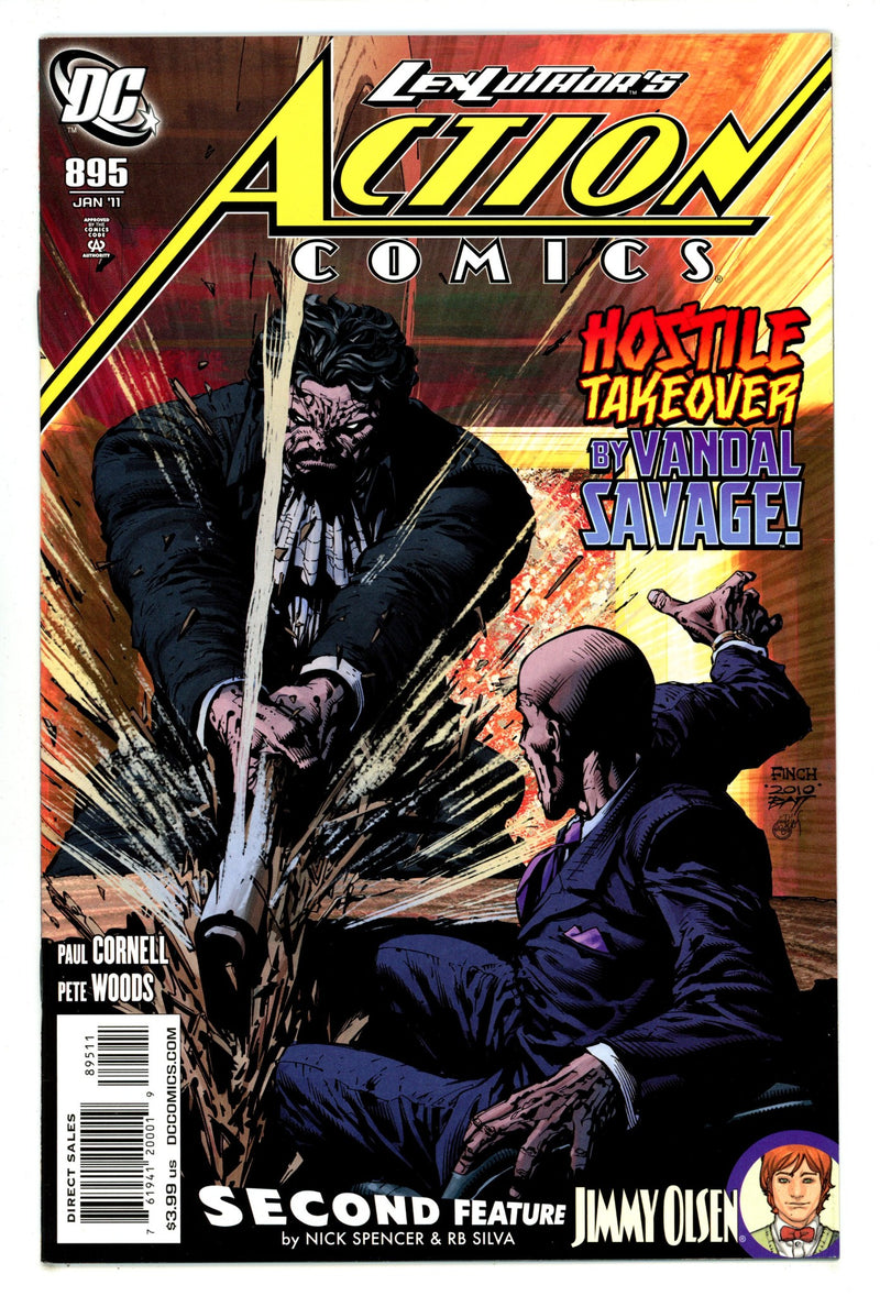 Action Comics Vol 1 895 High Grade (2011) 