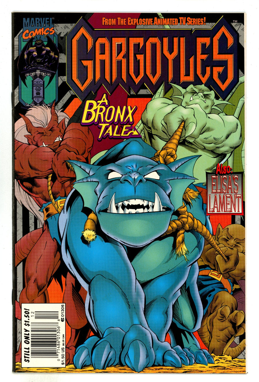 Gargoyles 11 VF (8.0) (1995) Newsstand 