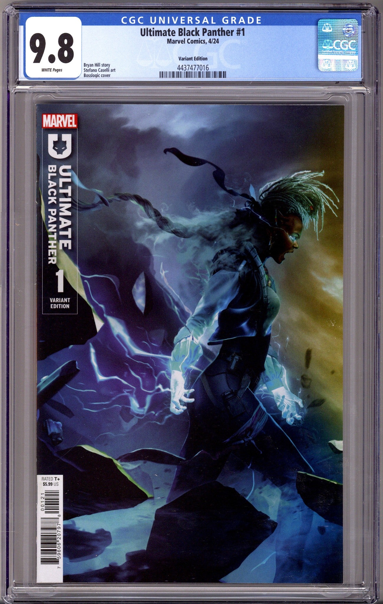 Ultimate Black Panther 1 CGC 9.8 (NM/M) (2024) Bosslogic Variant