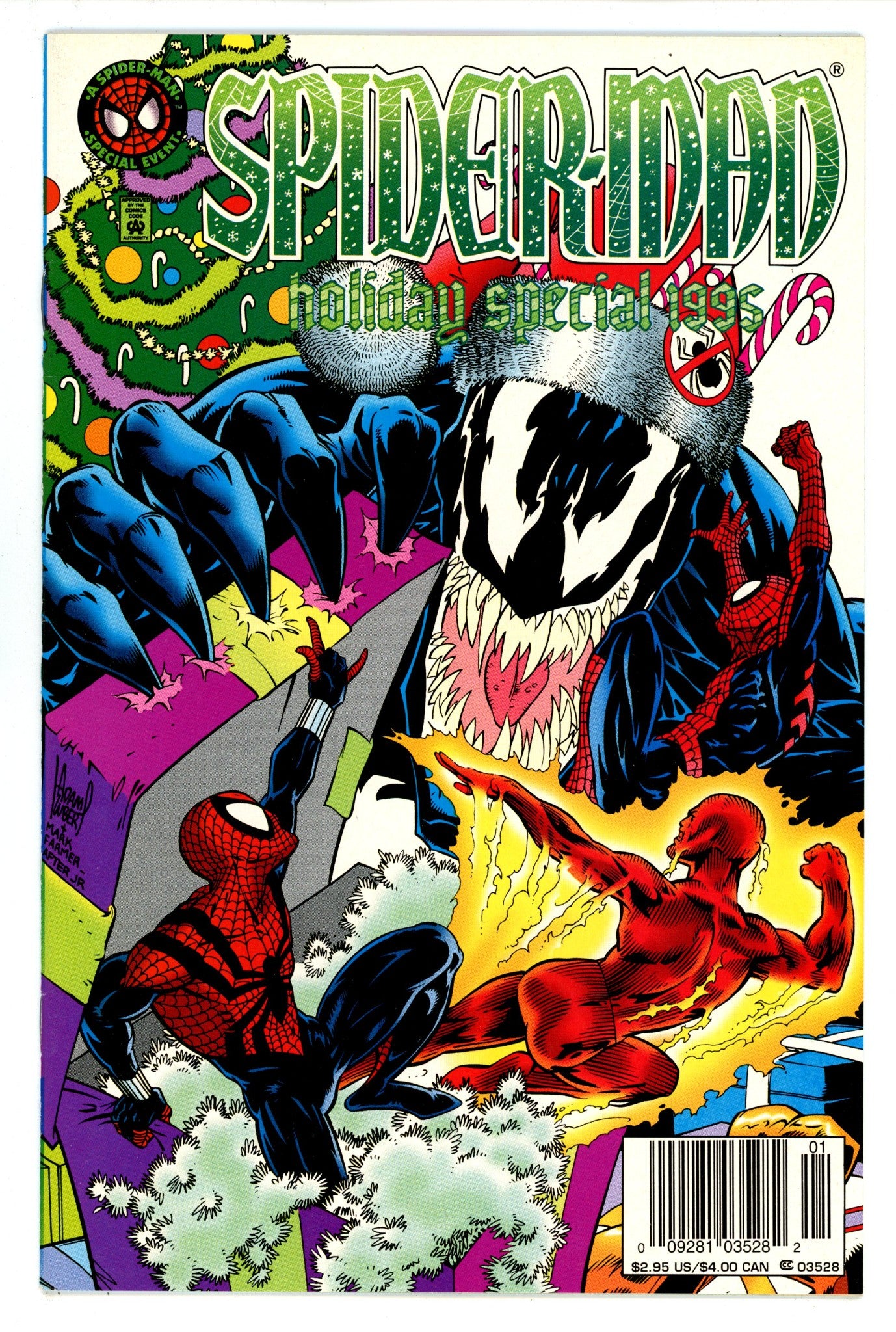 Spider-Man Holiday Special, 1995 [nn] VF/NM (9.0) (1995) Newsstand 