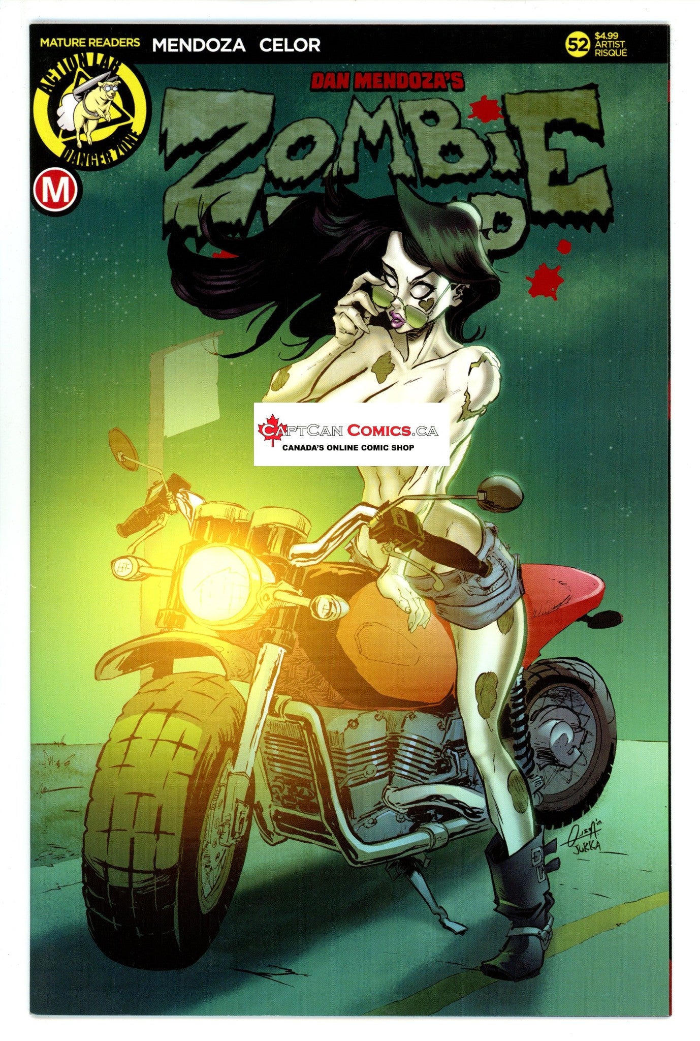 Zombie Tramp Vol 3 52 VF+ (8.5) (2018) Ojeda Risque Variant 