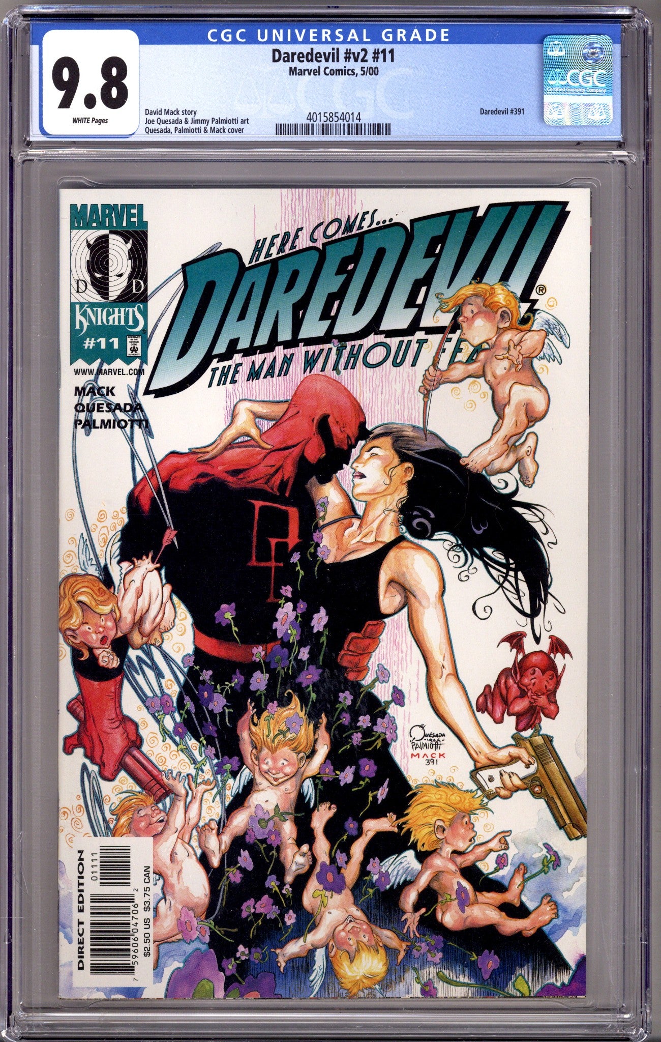 Daredevil Vol 2 11 CGC 9.8 (NM/M) (2000) 