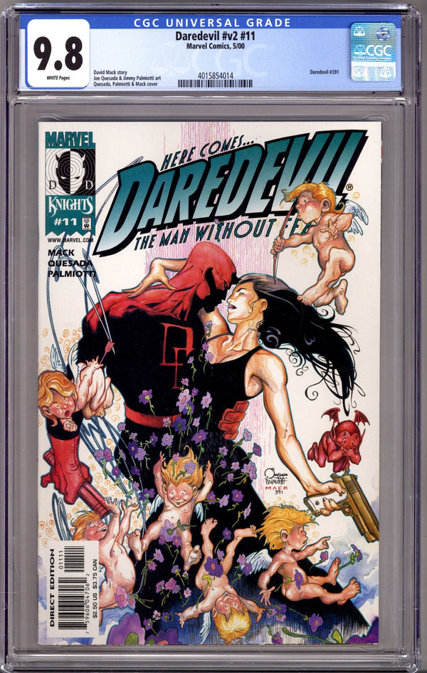 Daredevil Vol 2 11 CGC 9.8 (NM/M) (2000)