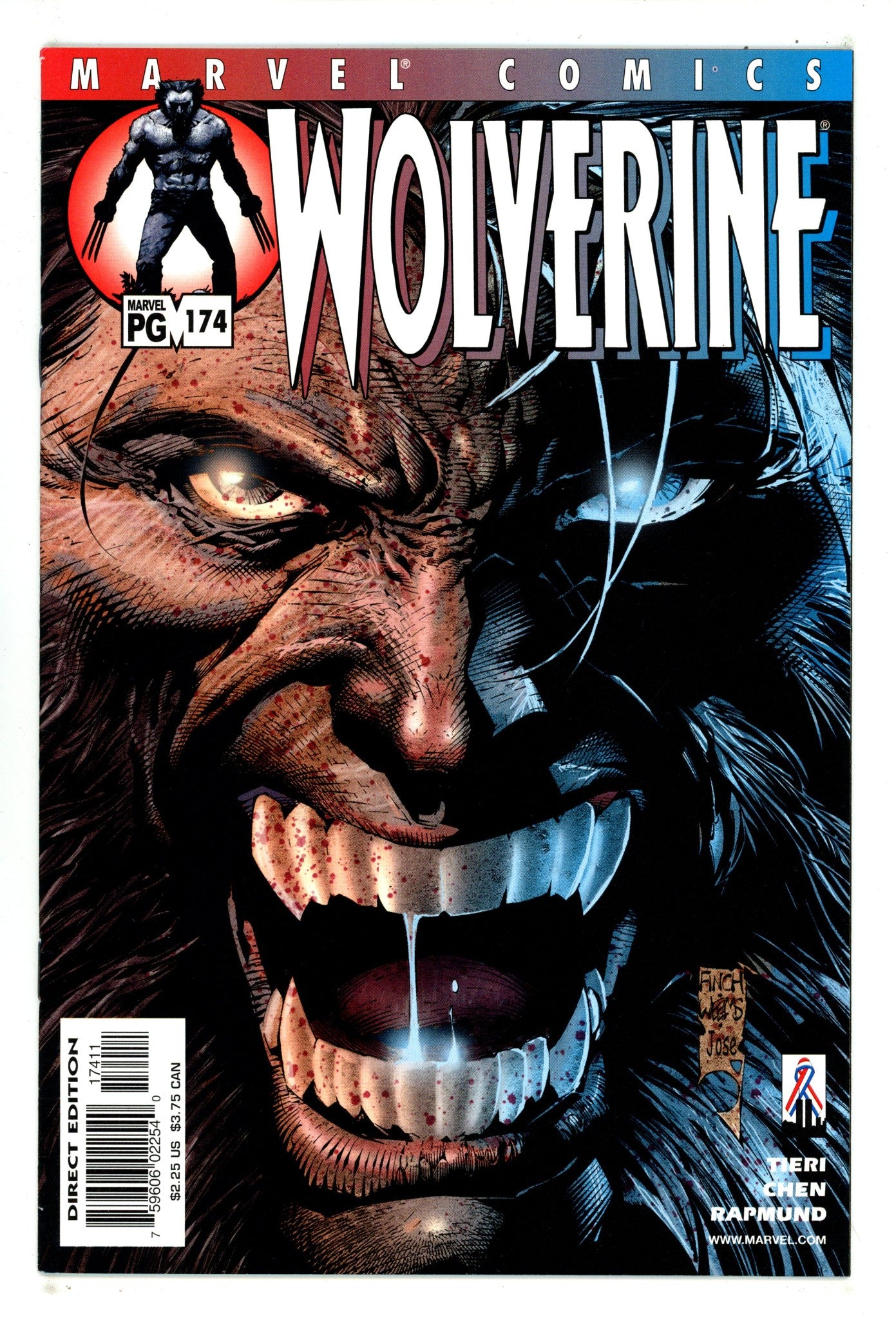 Wolverine Vol 2 174 High Grade (2002) 
