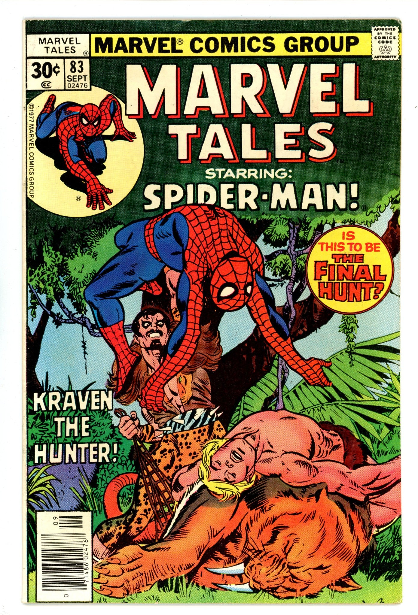 Marvel Tales Vol 2 83 Low Grade (1977) 