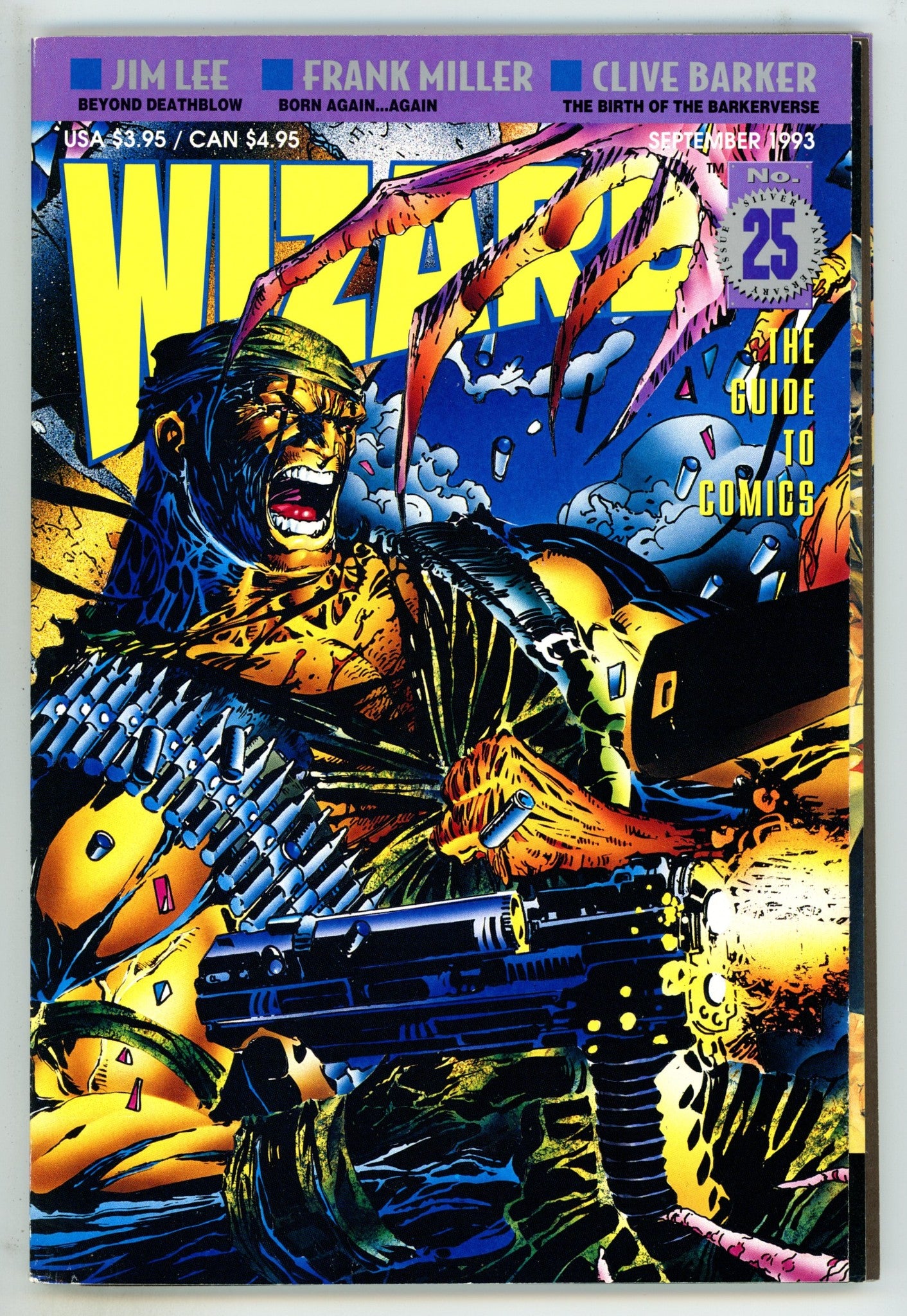 Wizard: The Comics Magazine 25 Mid Grade (1993) 