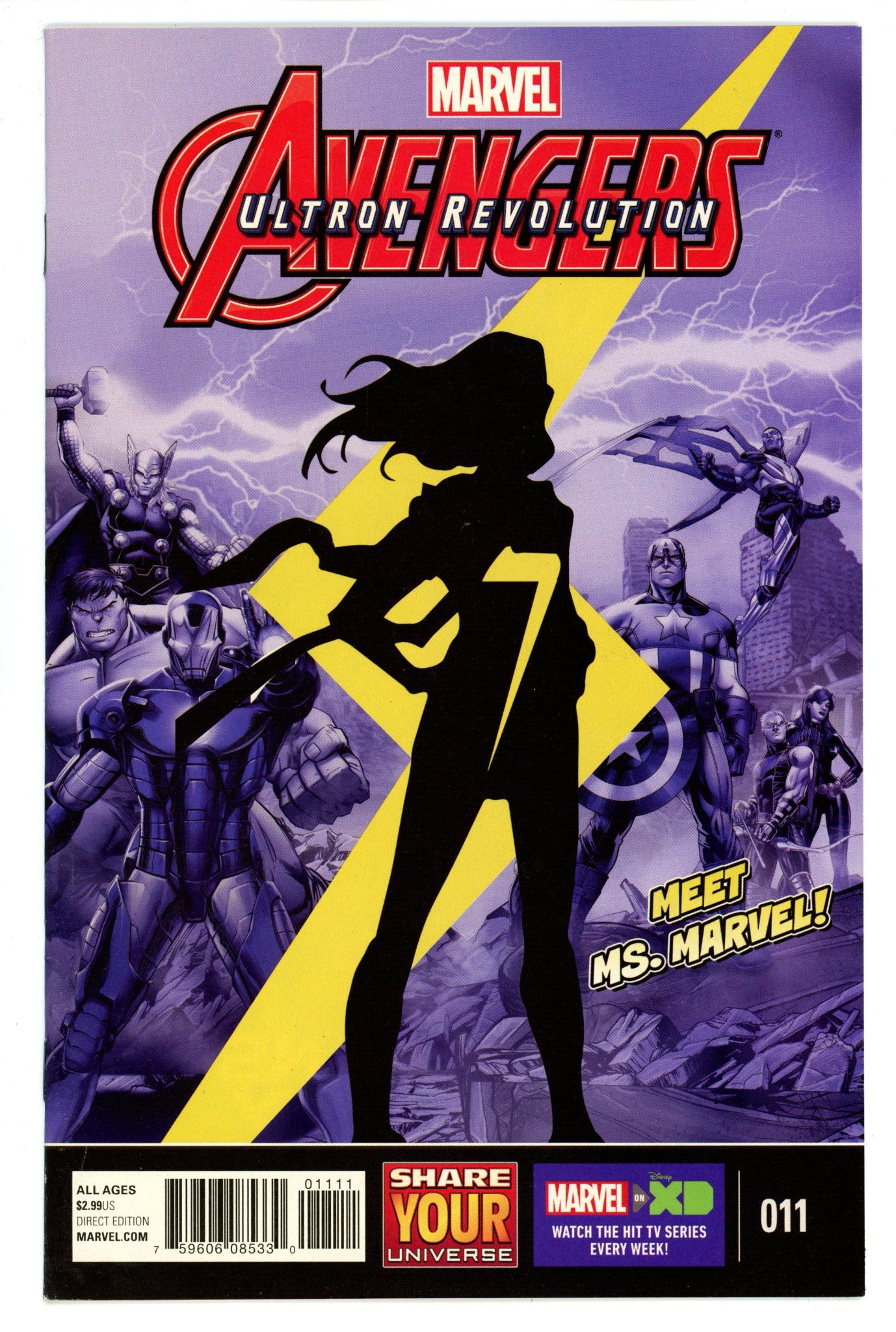 Marvel Universe Avengers: Ultron Revolution 11 VF (8.0) (2017) 