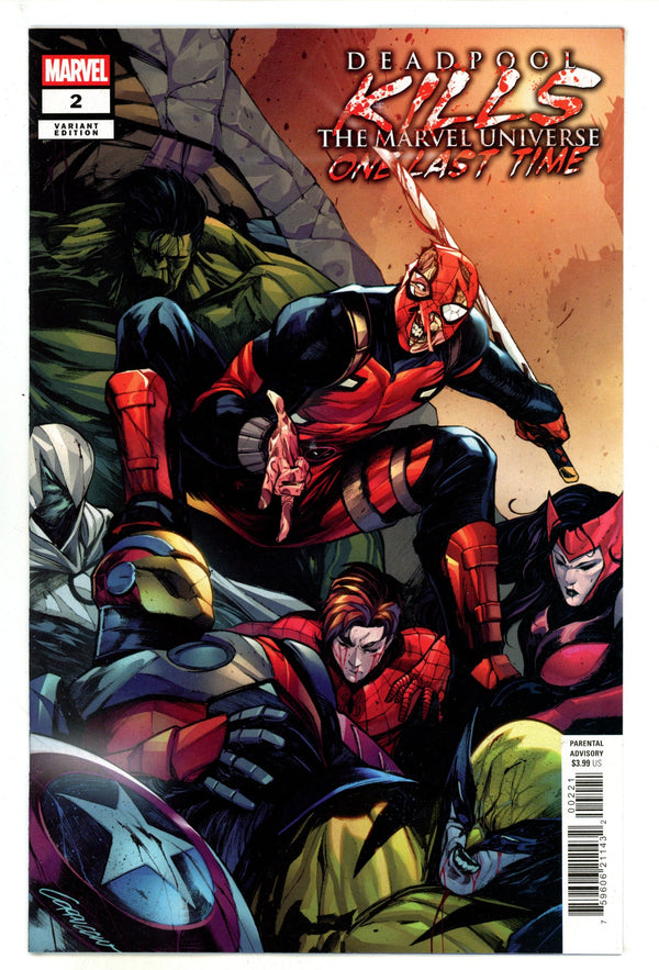 Deadpool Kills The Marvel Universe One Last Time 2 Cappuccio Variant (2025)