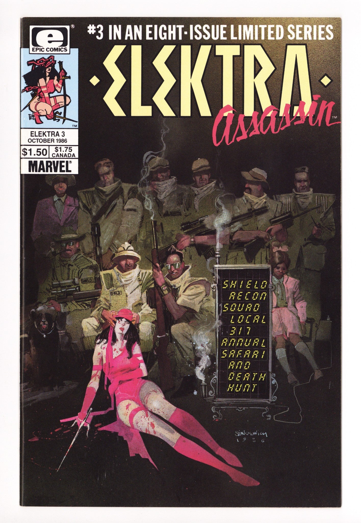 Elektra: Assassin 3 High Grade (1986) 
