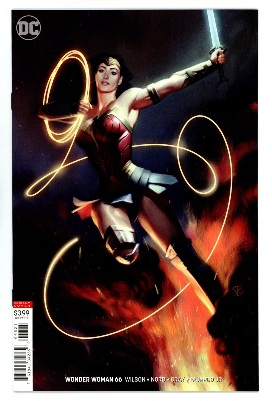 Wonder Woman Vol 5 66 High Grade (2019) Kalvachev Variant 