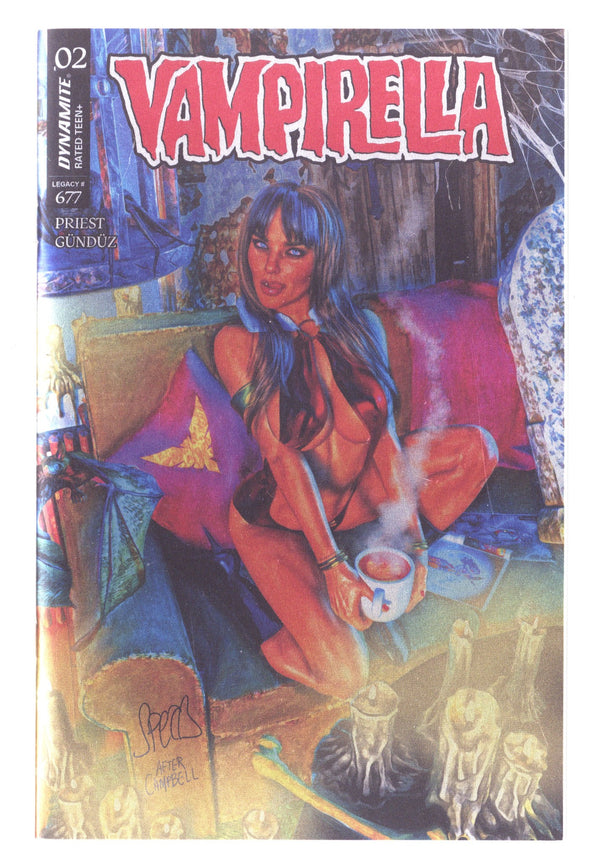 Vampirella Vol 8 2 High Grade (2025) Spears Foil Variant