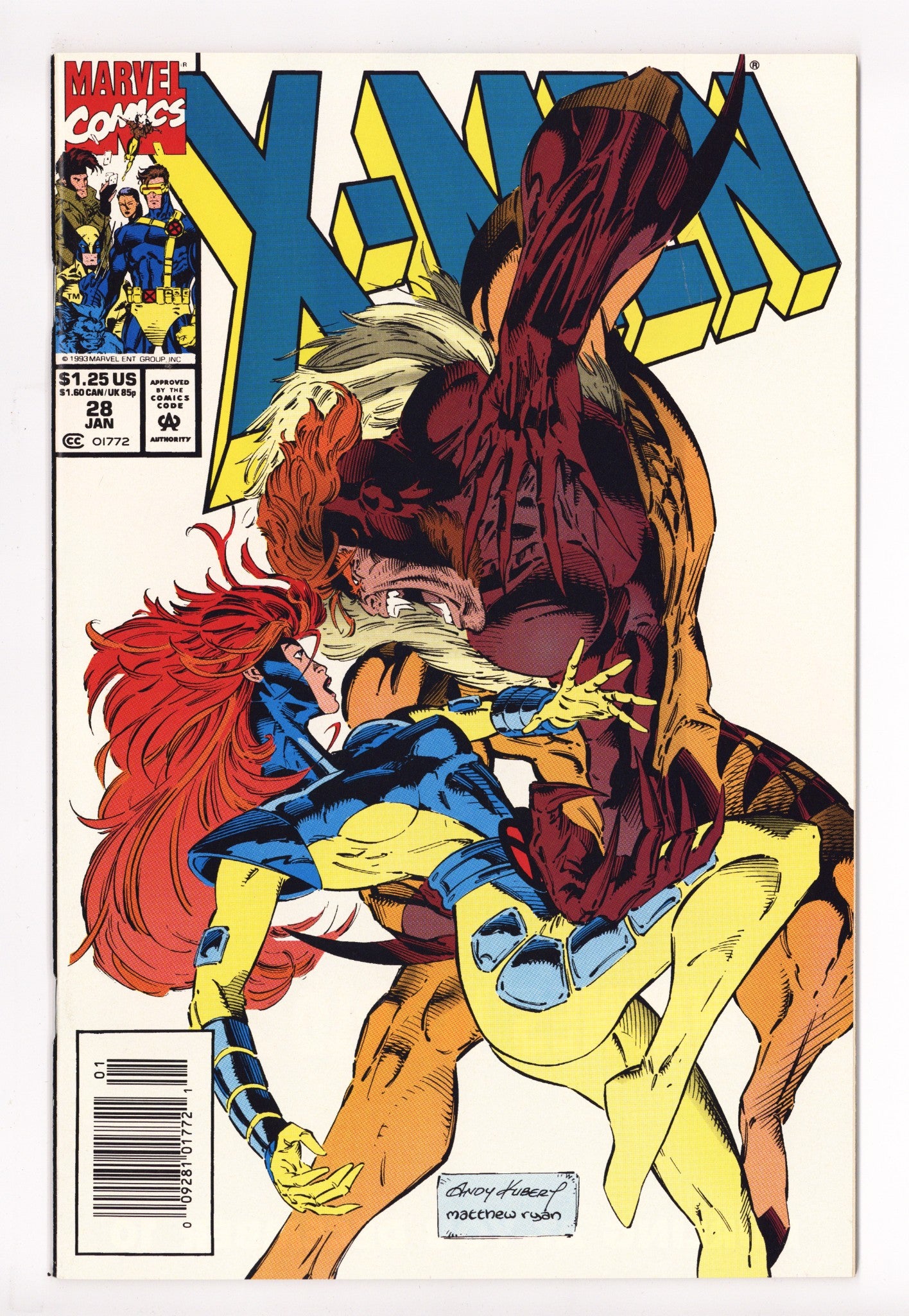 X-Men Vol 1 28 High Grade (1994) Newsstand 