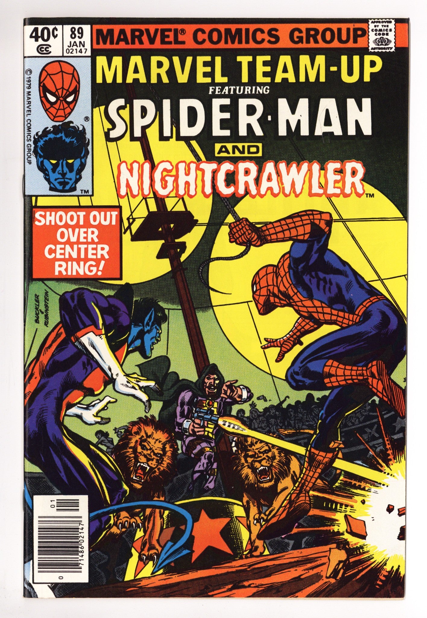 Marvel Team-Up Vol 1 89 High Grade (1980) Newsstand 