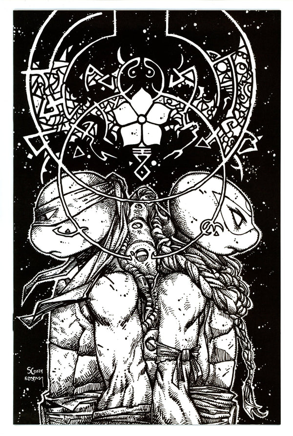 Teenage Mutant Ninja Turtles Vol 5 149 NM- (9.2) (2024) Eastman B&W Virgin Incentive Variant