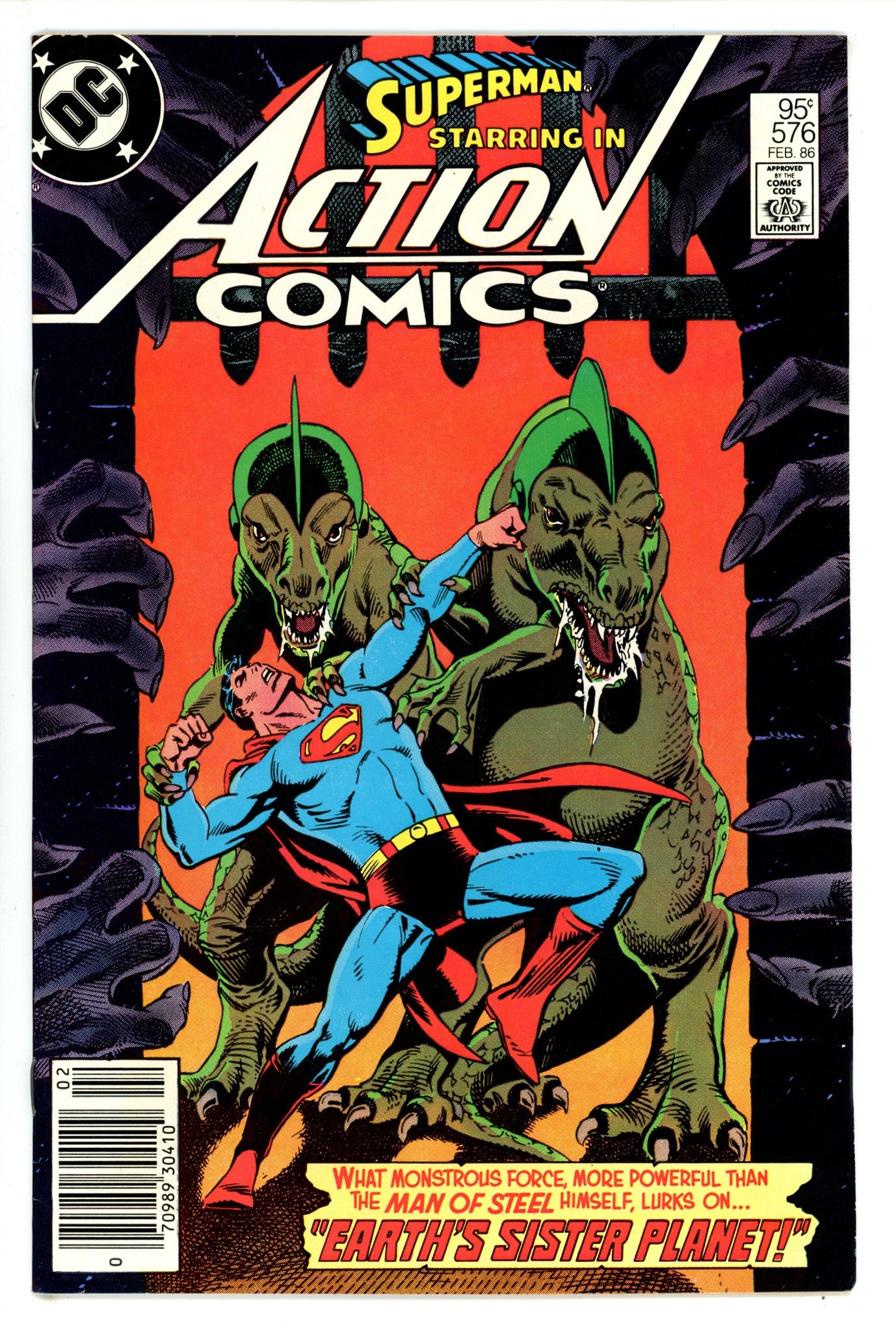 Action Comics Vol 1 576 Canadian Variant FN/VF (1986)