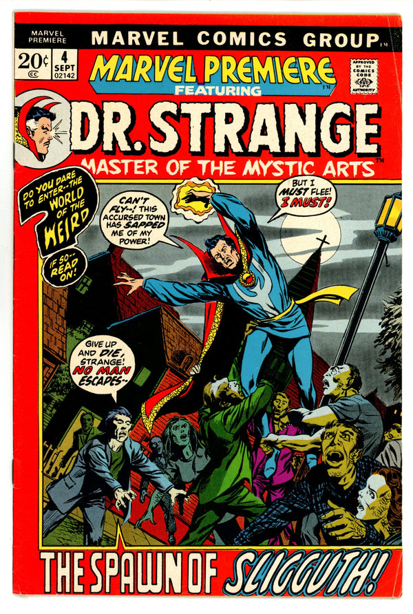 Marvel Premiere 4 FN+ (6.5) (1972)