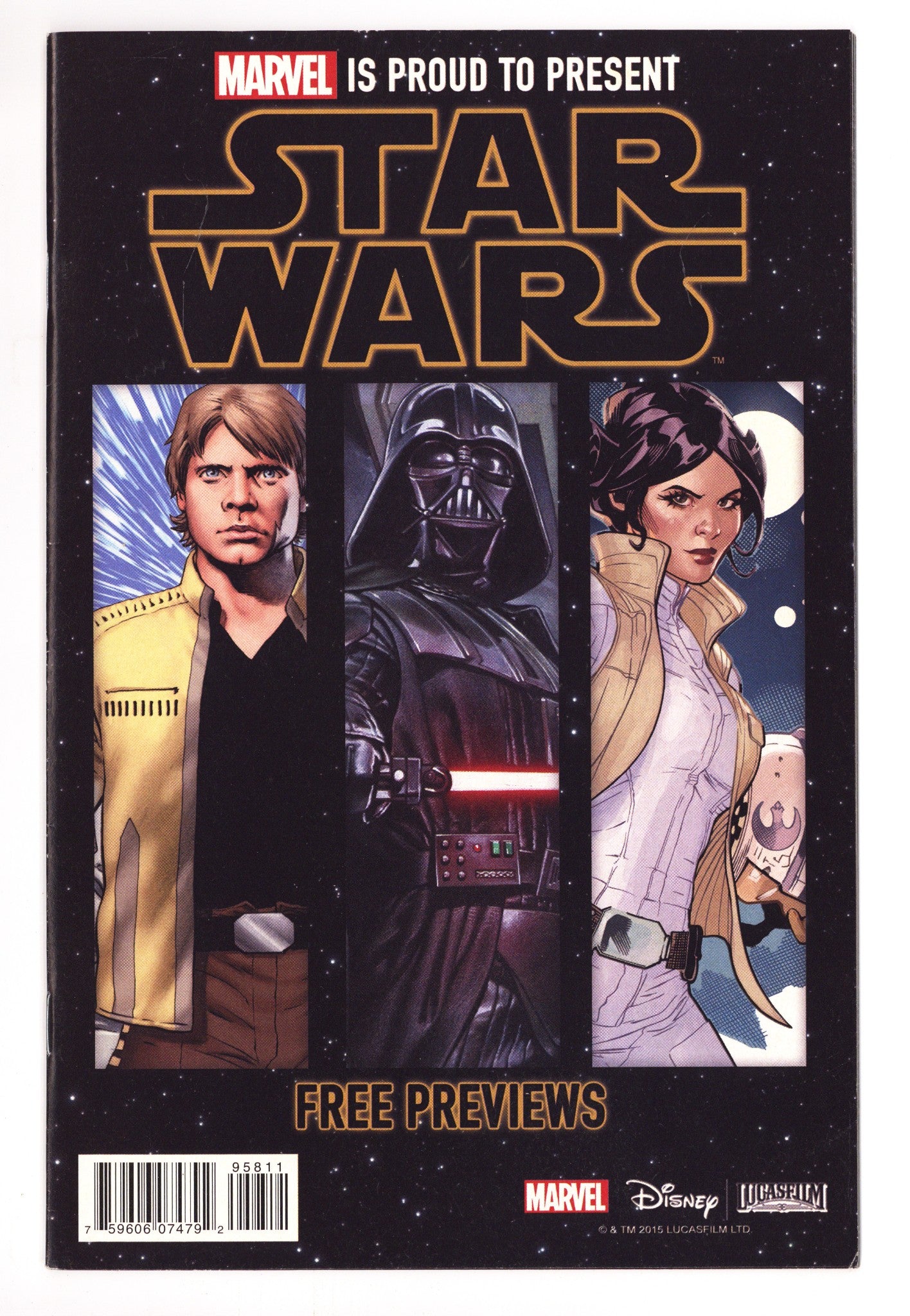 Star Wars Movie Sampler 1 High Grade (2016) 