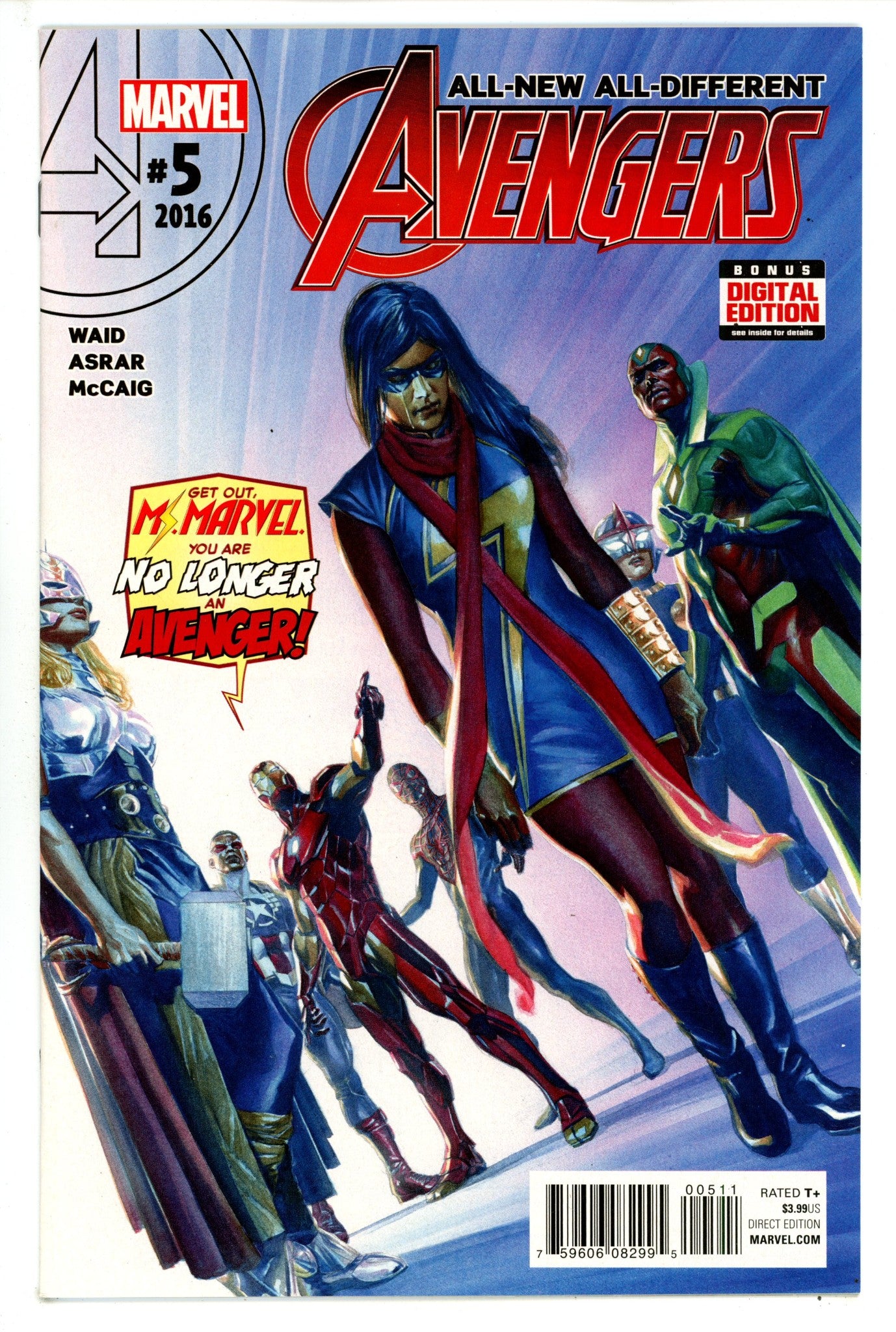 All-New, All-Different Avengers Vol 1 5 High Grade (2016) 