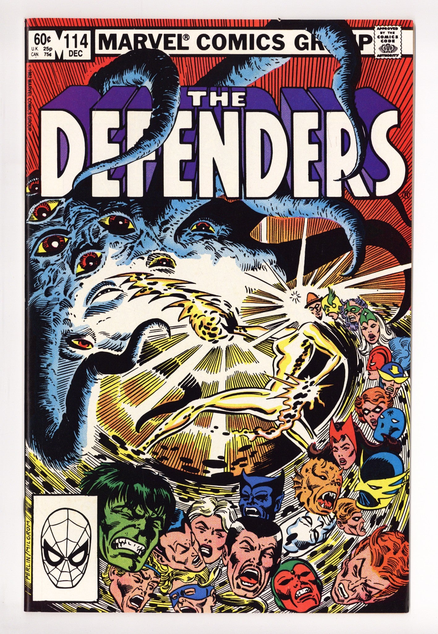 The Defenders Vol 1 114 High Grade (1982) 