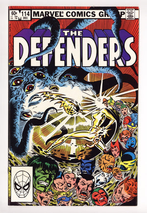 The Defenders Vol 1 114 High Grade (1982)