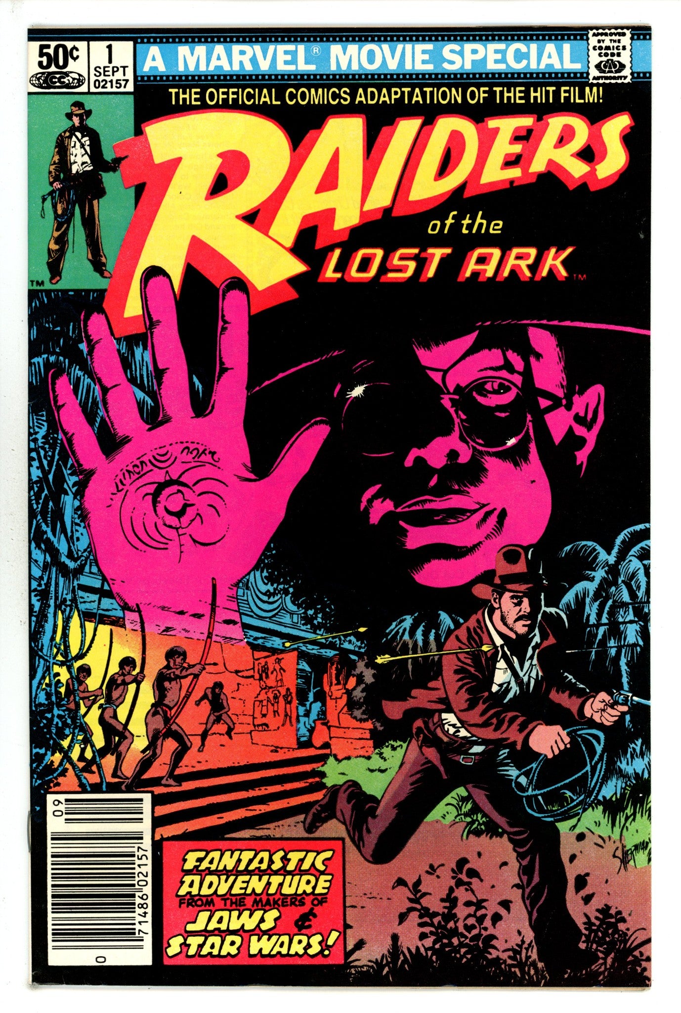 Raiders of the Lost Ark 1 Newsstand VF- (1981)