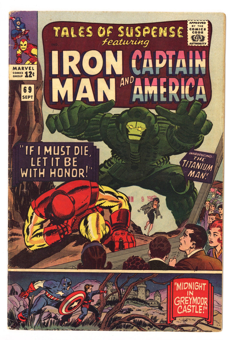 Tales of Suspense Vol 1 69 VG (4.0) (1965) 