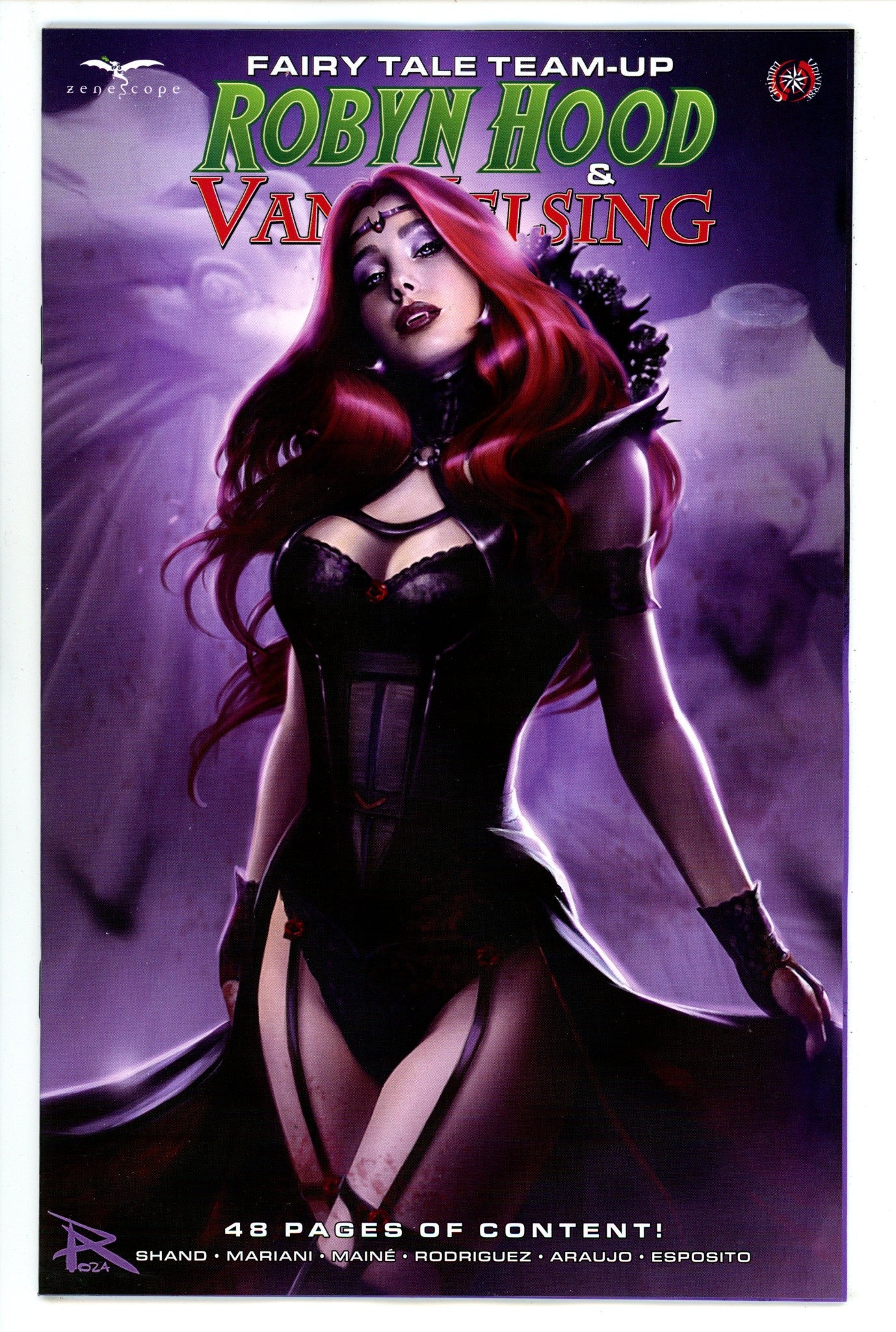 Fairy Tale Team-Up Robyn Hood & Van Helsing 1 Abbondanza Variant (2024)