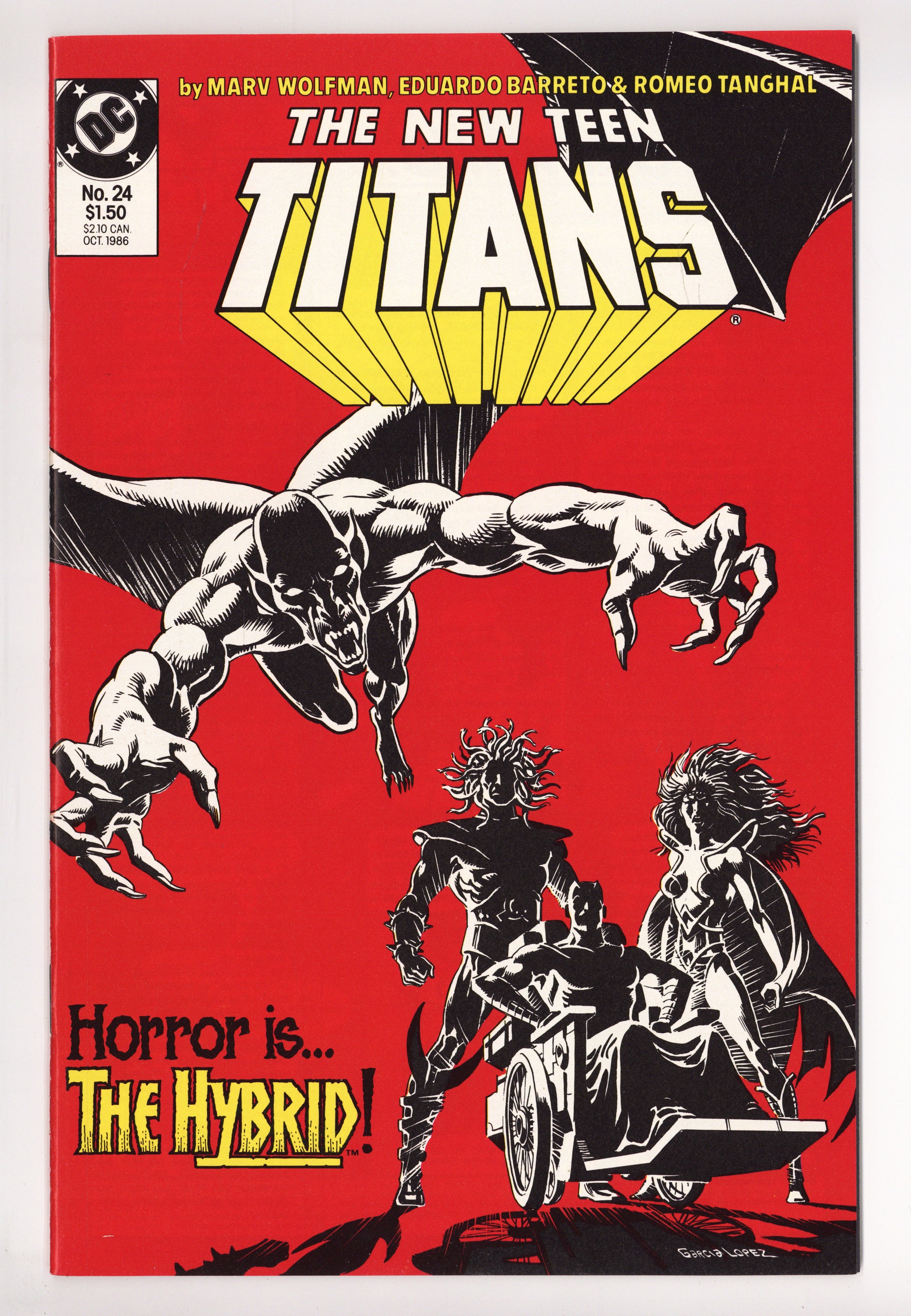 The New Teen Titans Vol 2 24 High Grade (1986) 