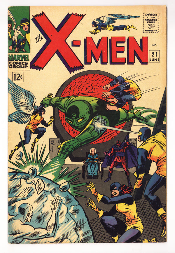 The X-Men Vol 1 21  FN- (5.5)   (1966)