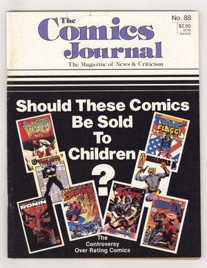 The Comics Journal 88 Low Grade (1984)