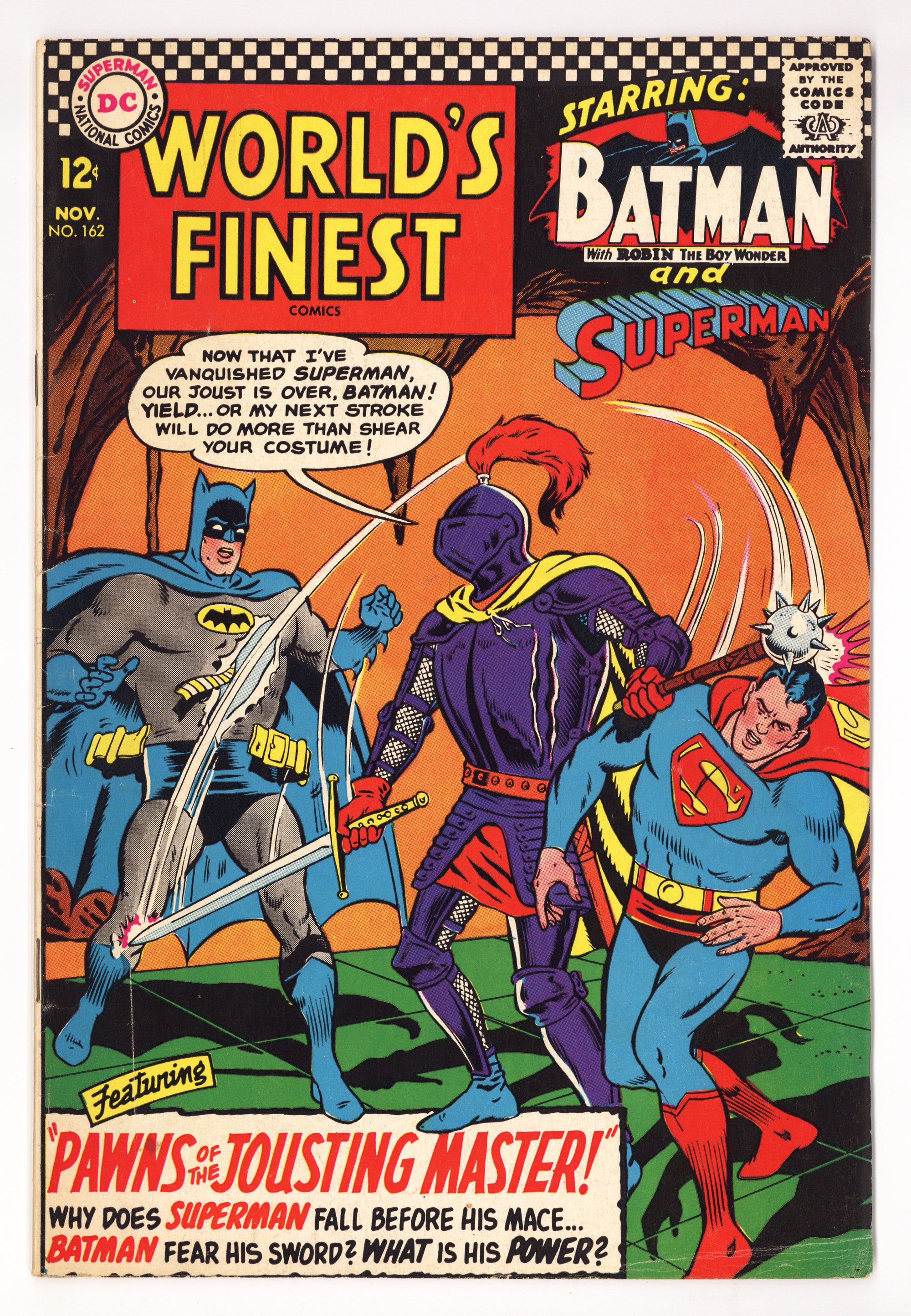 World's Finest Comics 162 FN- (5.5) (1966) 
