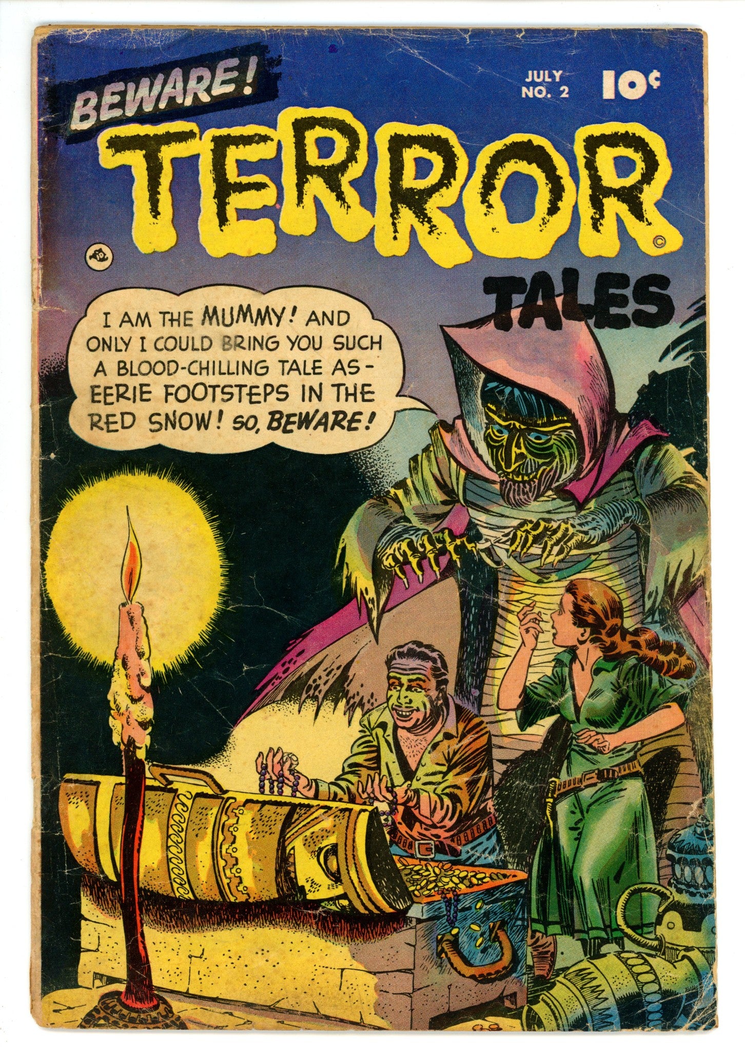 Beware! Terror Tales 2 PR (0.5) Spine Split (1952) 
