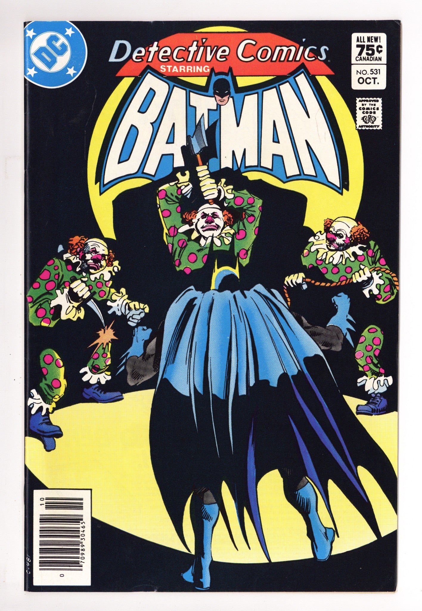 Detective Comics Vol 1 531 VF- (7.5) (1983) Canadian Price Variant 