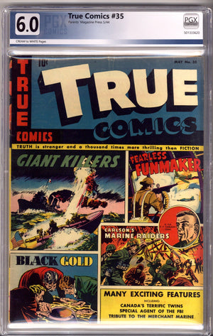 True Comics 35 PGX 6.0