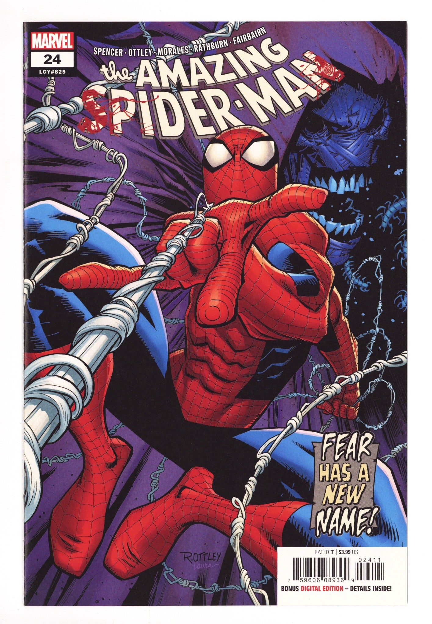 Amazing Spider-Man Vol 5 24 (825) High Grade (2019) 