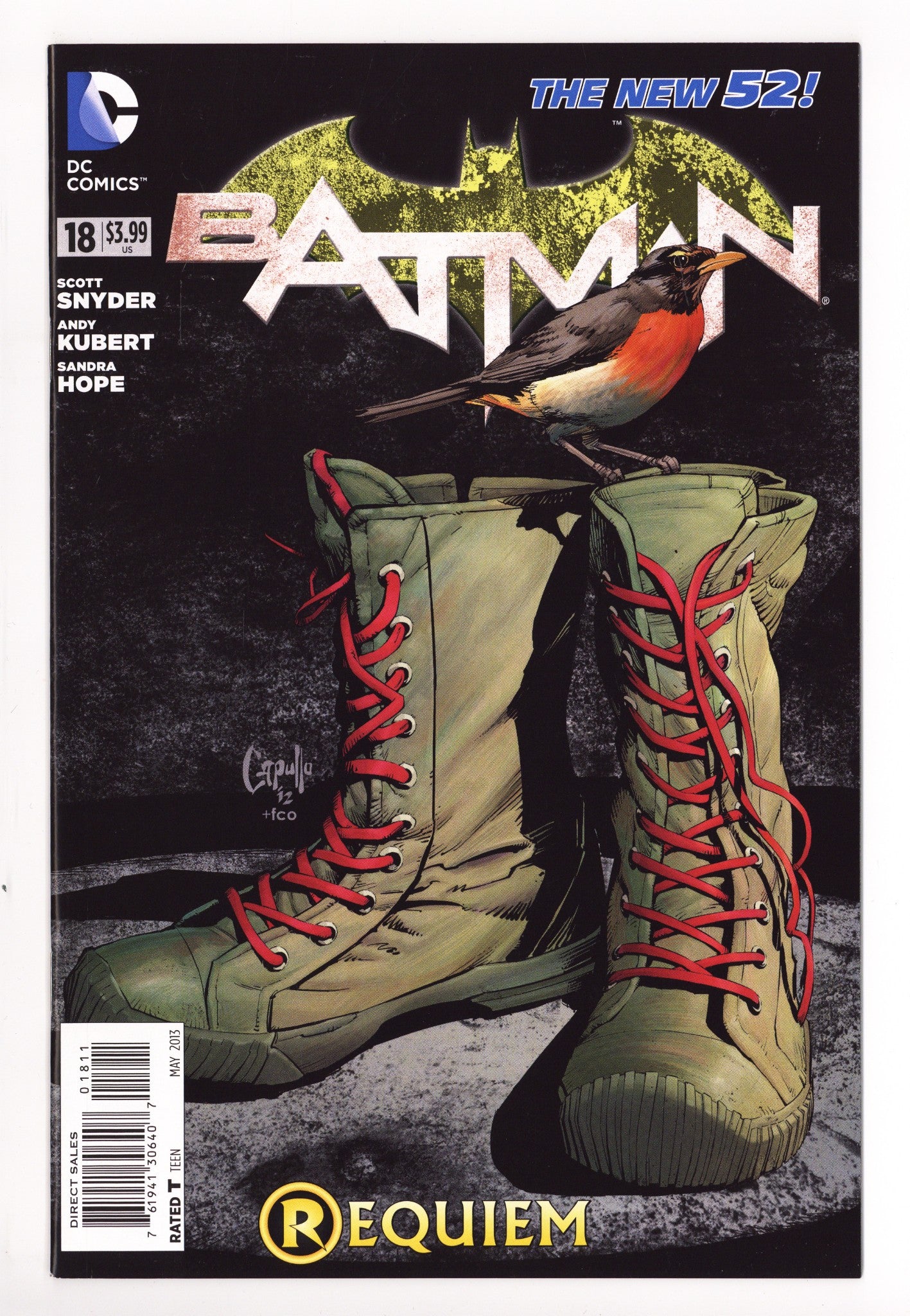 Batman Vol 2 18 High Grade (2013) 