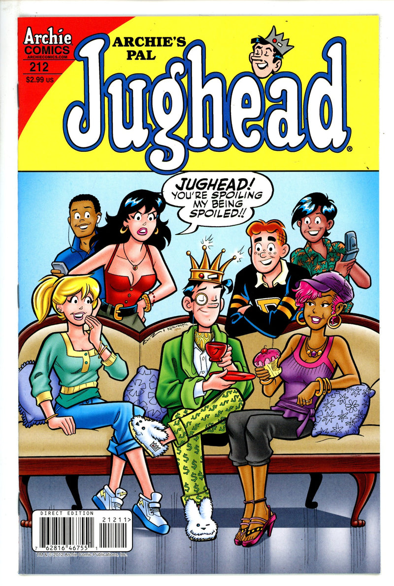 Archie's Pal Jughead Comics 212 NM- (9.2) (2012) 