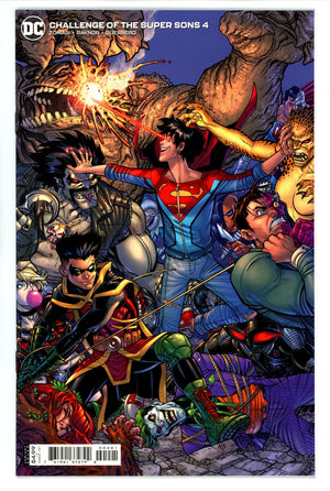 Challenge of the Super Sons 4 High Grade (2021) Bradshaw Variant