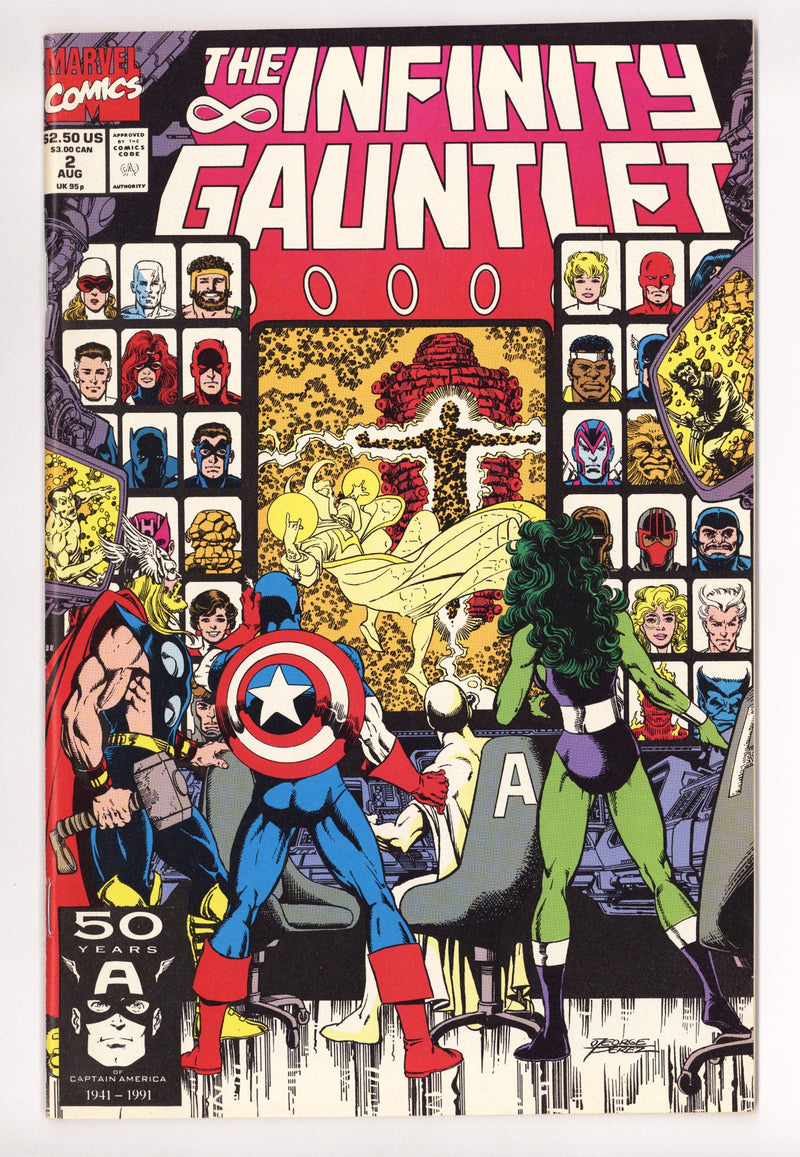 The Infinity Gauntlet Vol 1 2 High Grade (1991) 