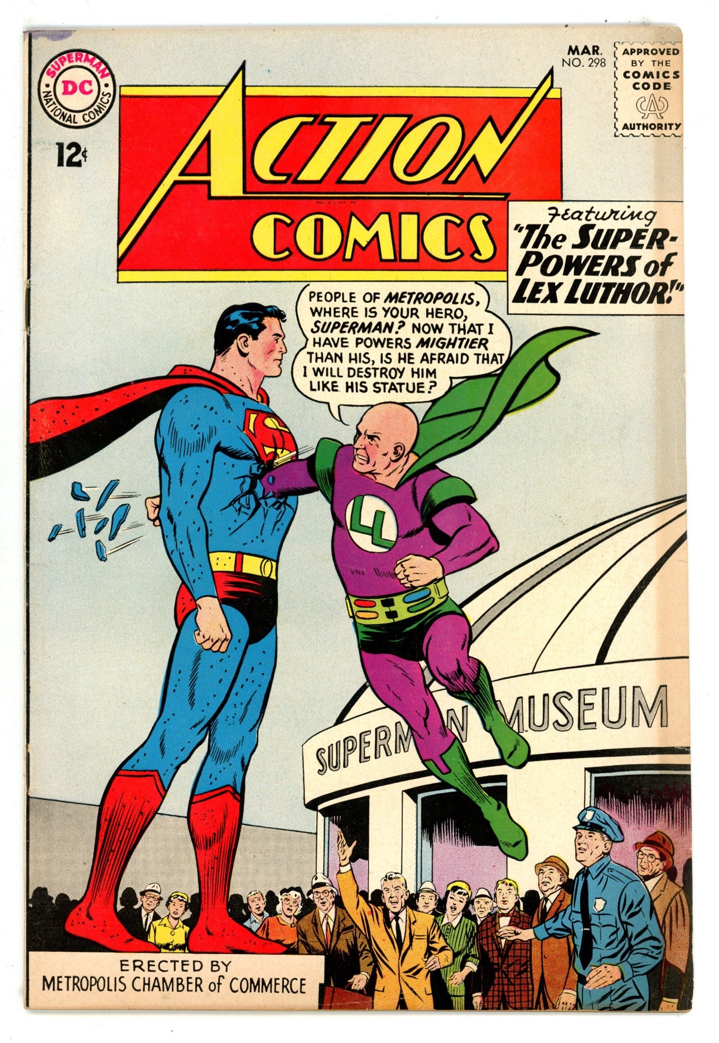 Action Comics Vol 1 298 FN+ (6.5) (1963) 