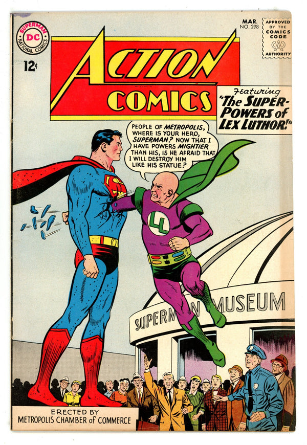 Action Comics Vol 1 298 FN+ (6.5) (1963)