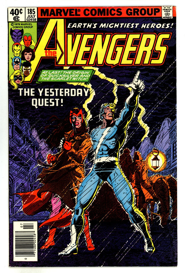 The Avengers Vol 1 185 FN+ (6.5) (1979) Newsstand