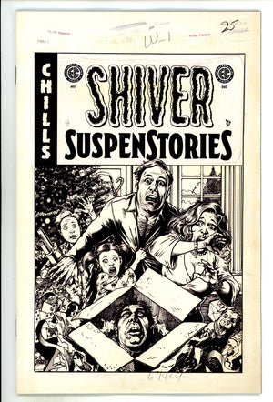 EC Shiver Suspenstories 1 Robertson B&W Incentive Variant NM+ (2024)